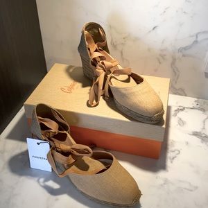 NEW - Castaner Carina Espadrille Wedge 60 Sandal | US 9 EU 40